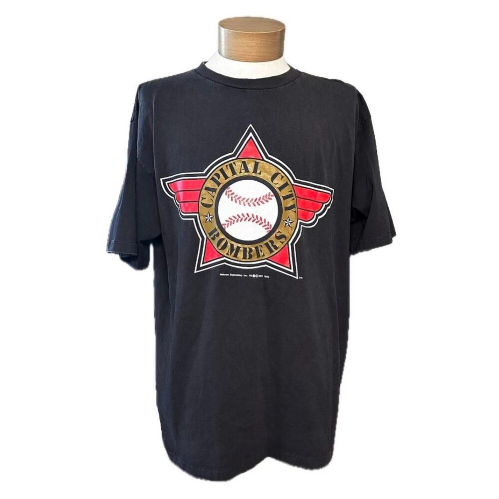 Vintage 90’s Capital City Bombers Minor League Baseball T Shirt